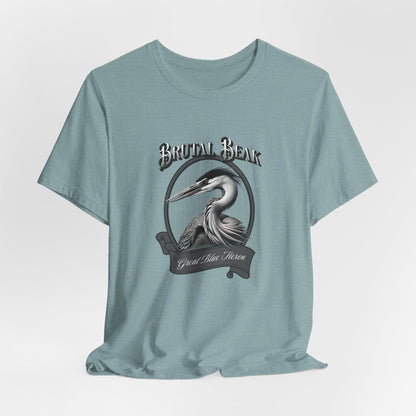 Brutal Beak - Great Blue Heron T-shirt