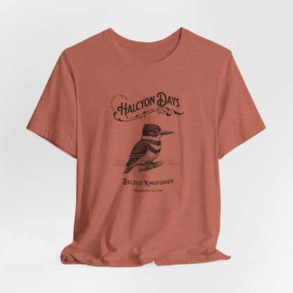 Halcyon Days - Belted Kingfisher T-shirt