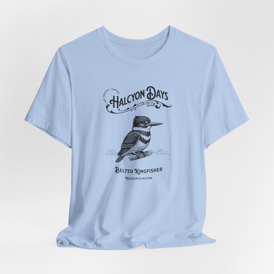 Halcyon Days - Belted Kingfisher T-shirt