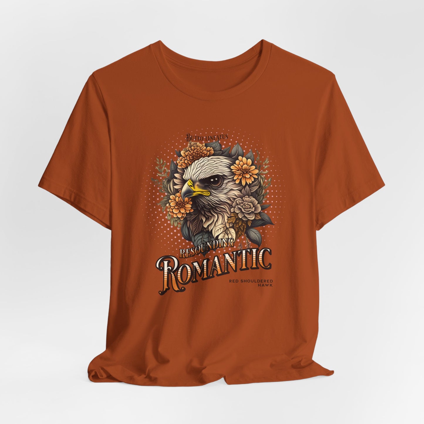 Resounding Romantic - Red Shouldered Hawk Tee